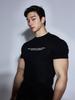 HENTLE Body Signature Fit T-Shirt Black (White Logo)