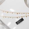 Elegant Water Drop Titanium Steel Necklace - Niche Design with 18K Gold Clavicle Chain for Women