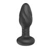 Glowing Vibrating Swing Anal Plug Massager - Torsional & Wriggling Vibrator for Backyard Delight