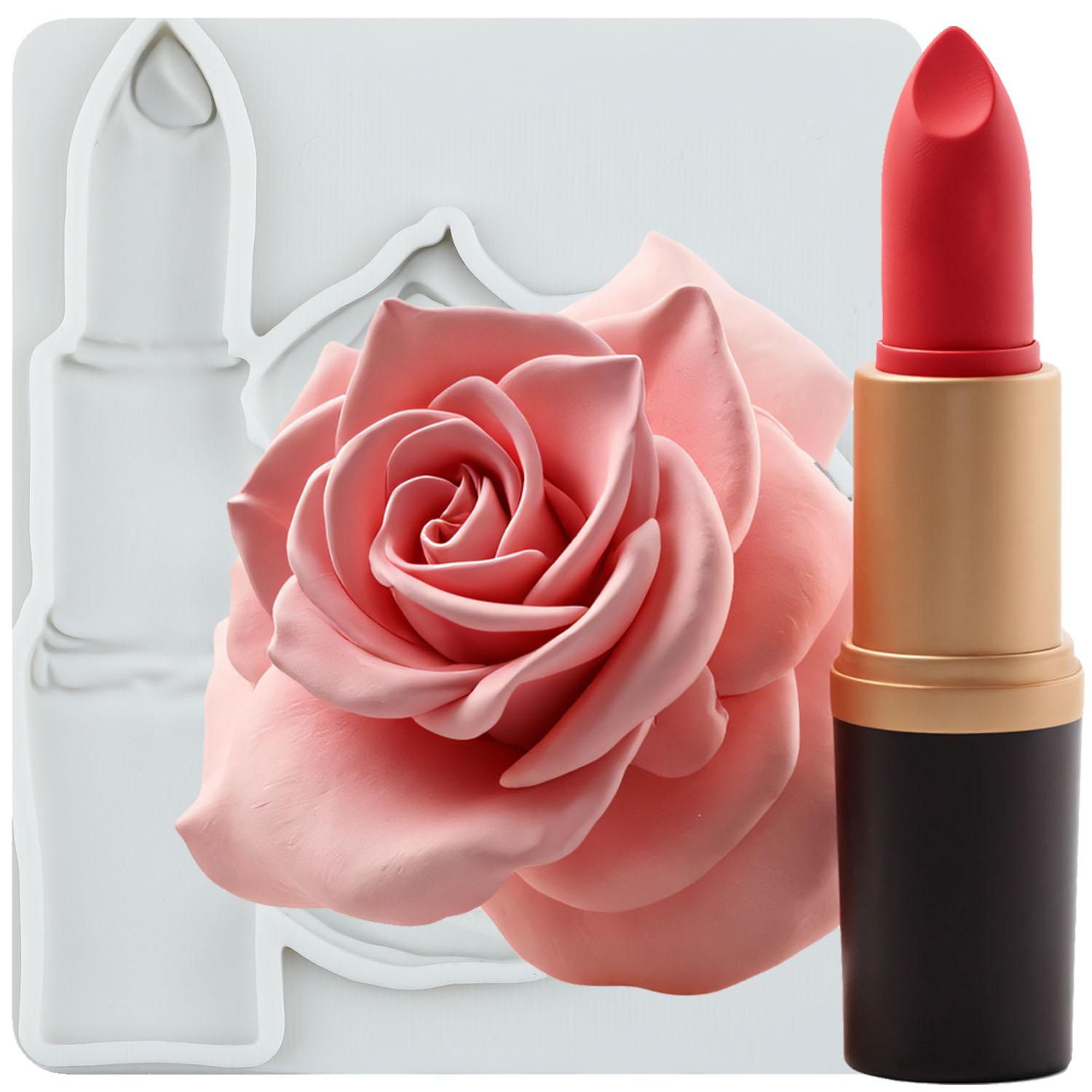 

Силиконовые формы для помады в виде розы, форма для помады из мастики, инструменты для украшения торта, топпер для кекса, форма для конфет, шоколада, гампасты серый