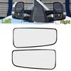 Compatible for F150 F250 F350 Rear View Reflector Glass Lens Wide Angles with Heating Anti Glare Waterproof Accessories