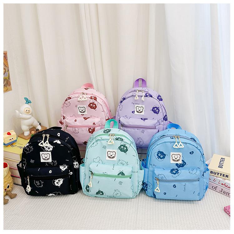 Kindergarten schoolbag lightweight student flow cute child backpack cartoon cute boys and girls backpack