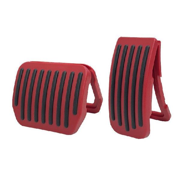 

For Tesla Model 3 Model Y Highland 2017 to 2025 Foot Pedal Fuel Brake Pedal Rest Pedal Pads For Tesla Car Accessories Red For 3 Y 2023