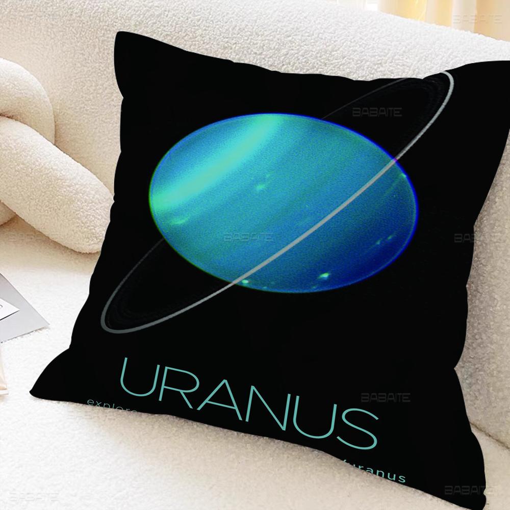 Space Planets Decorative Room Aesthetics Pillow Case Home Decor Bedroom Sofa Bed Couch Pillow Cover 45x45
