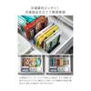 Yamazaki Jitsugyo Freezer Partition Adjustable Storage Stand W27 [Set of 2] Tower White 10102 x 2