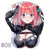 3D Mouse Pad Quintuplets Stereo Mousepad Oppai Boob Rias Gremory Nakano Nino Anime Silicone Wrist Rest BULK Pad Gaming Mouse Mat