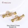 18K Gold Plated Connector Clasps For Bracelets Necklaces Making,Clasps For Jewelry DIY Accessories,End Clasp