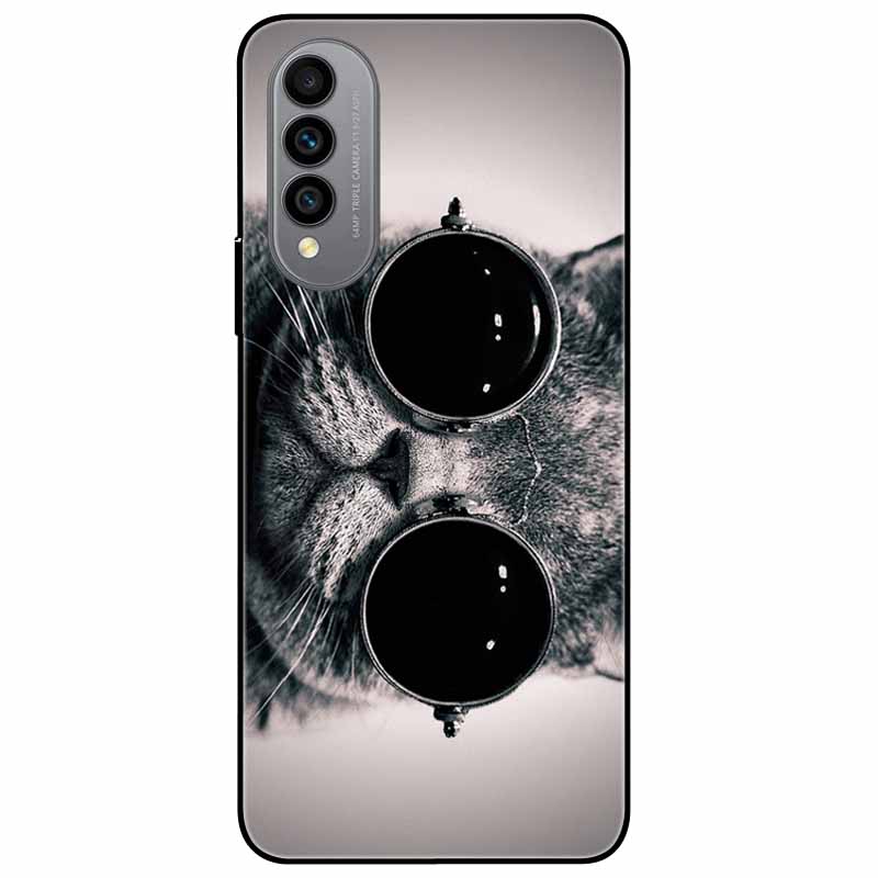 Pentru Wiko T50 Carcasă T 50 4G Huse TPU Silicon Negru Carcasă Lună Înstelată pentru Wiko T50 Carcasă WikoT50 Rezistentă la Șocuri Moale Desene Animate 6.6''