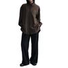 Nike SS25 24.7 Perfect Stretch Solid Soft Fitted Comfortable Breathable Long Sleeve Shirt Women shirts Brown HM8385-004