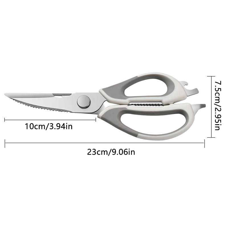 

6 в 1 прочные кухонные ножницы из нержавеющей стали многоцелевые ножницы для резки мяса и жаркого бытовые кулинарные ножницы для еды