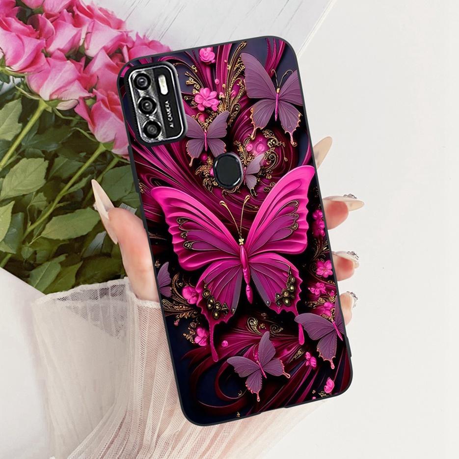 For ZTE Blade A7s 2020 Case A7020 Cute Lion Fashion Painted Cover Soft TPU Matte Phone Case For ZTE Blade A7s 2020 BladeA7s Bags