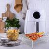 Air Fryer Rack Double Basket Air Fryers Stainless Steel Grill Holder Air Fryer Accessories Cooking Rack Toast Rack For Oven