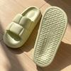 Крутые тапочки женские летние на толстой подошве домашние нескользящие для ванной комнаты пара для дома домашние тапочки мужские