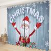 Christmas Curtains Bedroom Living Room Balcony Blackout Curtains Office Hotel Insulation Curtains
