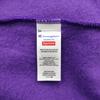 Supreme Champion Zip Up Hooded Sweatshirt Purple