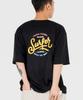 Seutellabi Oversized Surfer Short Sleeve Tee Black