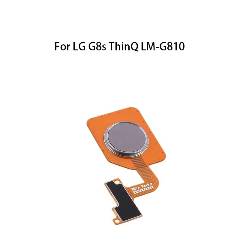 Fingerprint Sensor Flex Cable For LG G8s ThinQ LMG810 LM-G810 LMG810EAW Home Power Button
