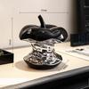 Simulated Apple Ceramic Ornaments Creative Electroplated Ceramic Ornaments Home Livingroom Officedesk Display Cabinet Decoration