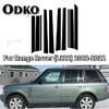 10PCS Polished Pillar Posts For Range Rover (L322)2002 2003 2004 2005 2006-2012 Door Window Trim Stickers Decoration Accessories