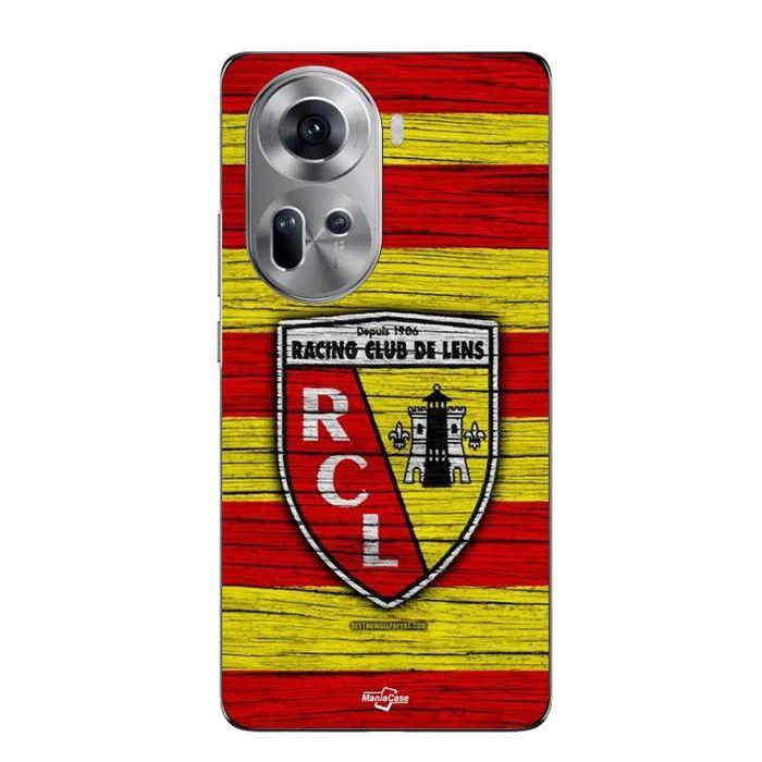 Coque Pour Oppo Reno 11 5g RCL LENS original jaune et rouge Maniacase