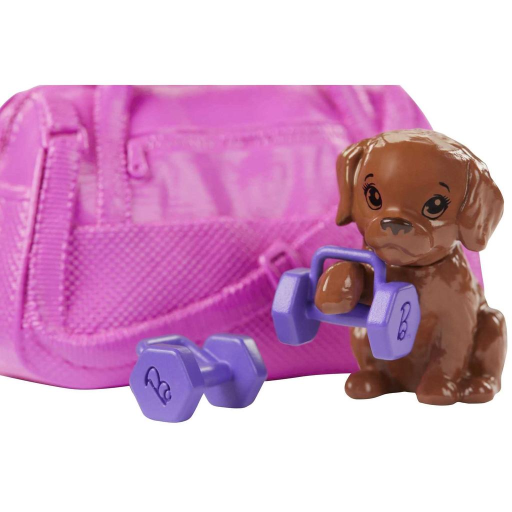 barbie Módní Krása Barbie Fitness Set a Doplněk 3 a GJG57 & [Oblékací Panenka] [Sada Panenek] [Věk Nahoru]
