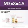 M1-M10 Knurled Brass Heat Insert Nut for Injection Molding