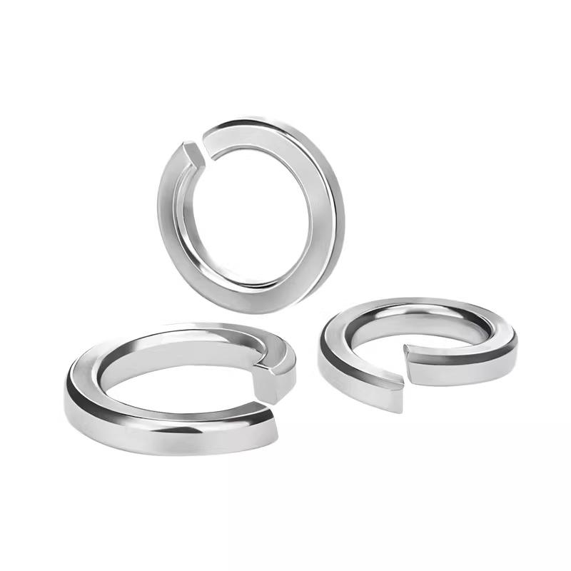 304 Stainless Steel Open Type Elastic Spring Washer, Spacer for M2, M3, M4, M6, M8, M14, M20, M24