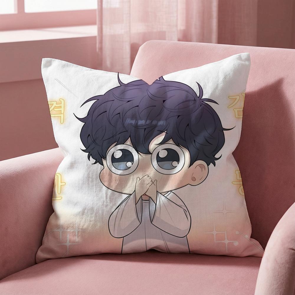 Cherry Blossoms After Winter Cushion Cover Multi-Scene Pillow Cover for Home & Car - Reversible, Soft & Durable for Daily Use