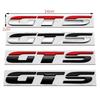 XXEV1 3D Metal GTS Logo Letter Car Rear Trunk Tail Door Side Sticker for Volkswagen VW Polo BORA Caddy Golf Jetta Touran Passat T-Roc