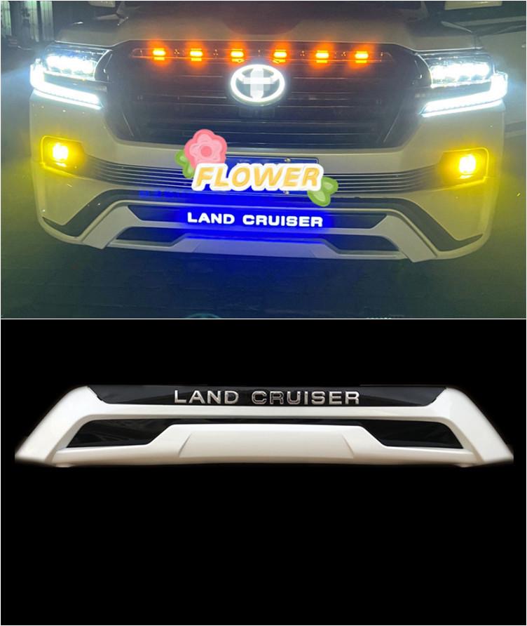 Toyota Land Cruiser 2016-2021 Front & Rear Body Kit for LC200 Bumper Modification