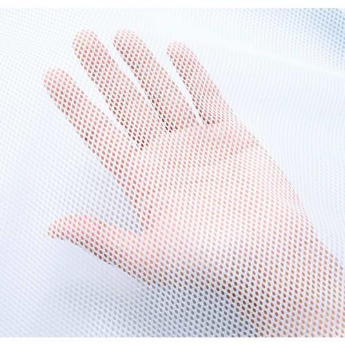 K.Will Laundry Net, White, Approx. 40cm W x 40cm D x 42cm H, Coarse Mesh, for Washing Large Items, with Handle, Product Number: 251179