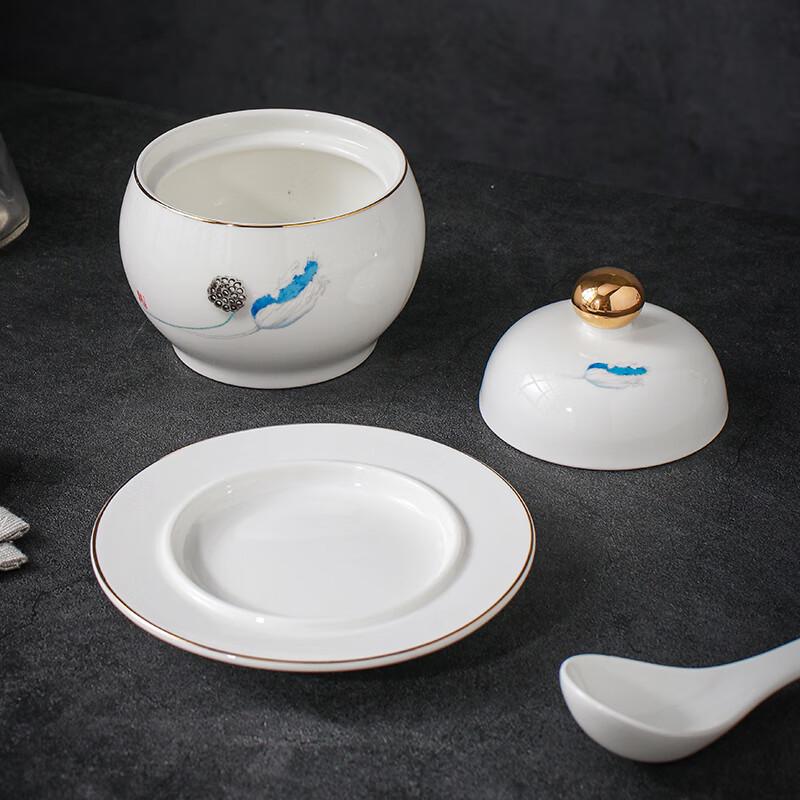 Naijiang Ceramic Double Boiler Individual Stew Cup