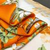 Luxury Printed Scarf, Silk Scarf, Floral Decoration, Small Tie, Hairband, Bag, Spring And Summer New Collection.