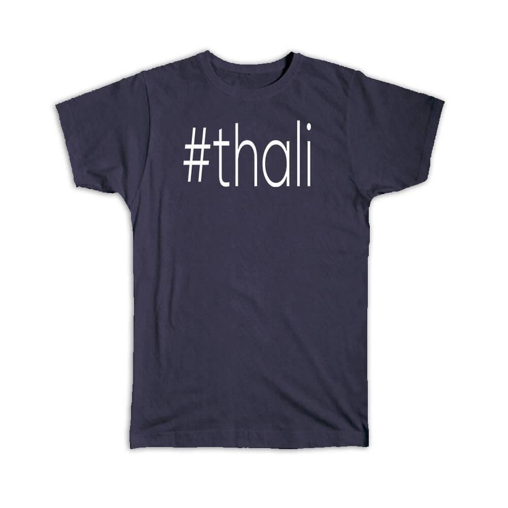 

Gift T-Shirt : Hashtag Thali Hash Tag Social Media L