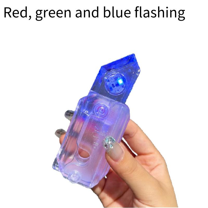 

New Led Carrot Knife Transparent 3d Gravity Carrot Knife Flashing Carrot Kids Toy Wholesale