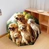 1 PC Automatic Folding Umbrella - Golden Retriever Pattern, Portable & Foldable Design with 8 Ribs, Christmas Birthday Gifts