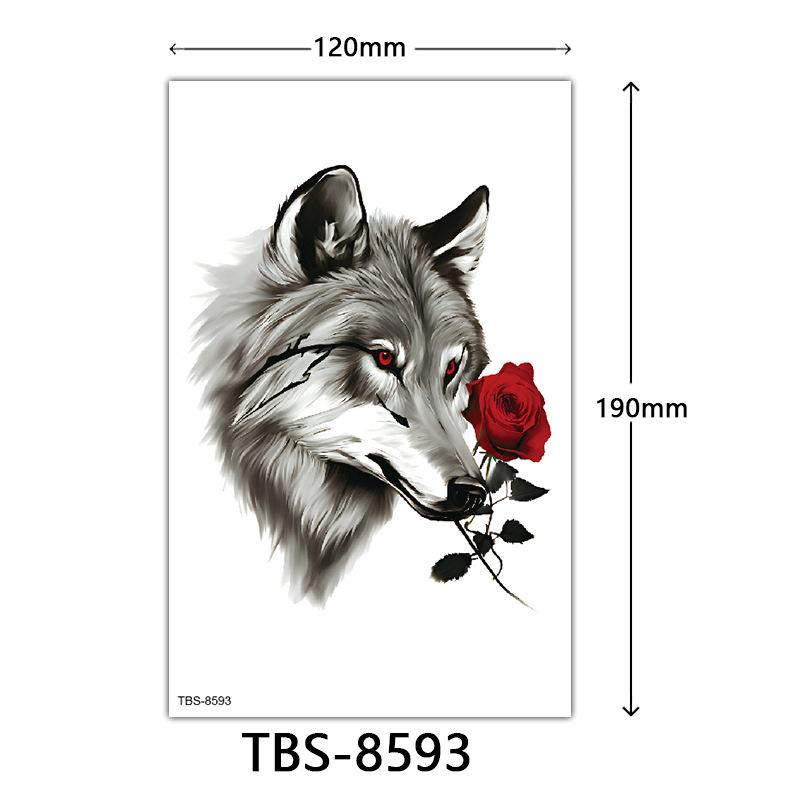 Waterproof Tattoo Sticker, Totem Character Animal Tattoo Sticker Tattoo