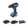 GSR-18V-50 Heavy-Duty Cordless Brushless Drill/Driver CN Plug (adapter Included)