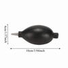 Multi-Surface Use Black Small Bulb Blower Soft Rubber Mini Size Air Puffer Mini Squeeze Ball Pump Watch Electronics