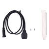 Adapter Cable 19Pin USB 3.0 to External USB TypeC Socket 50cm Data Transmission Line