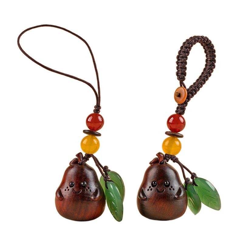 Sandalwood Pear Couple Keychain & Phone Lanyard