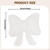Bow Throw Pillow Couch Cute Versatile Modern Soft Seat Cushion Ornament for Sofa, Bedroom,