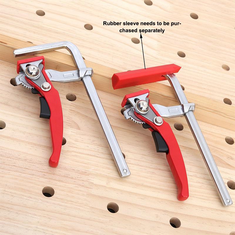 Rychloupínací ráčnová vodicí lišta Svorka Tesařská F svorka Těžká lištová svorka S protiskluzovou podložkou Pro Mft stůl a vodicí lištu