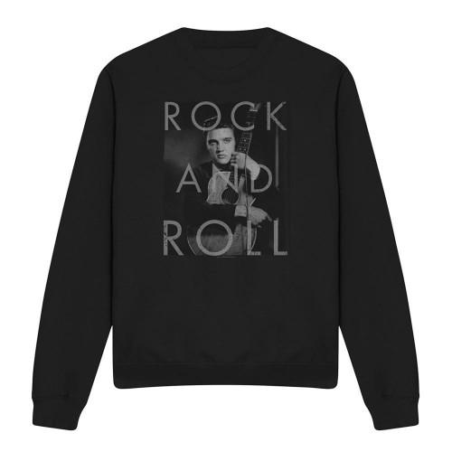 Elvis Presley Unisex Adult Rock And Roll Sweatshirt