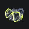 Tempered Glass Snorkel Mask With Nose Cover Underwater Mask Summer Diving Glasses  For Adult