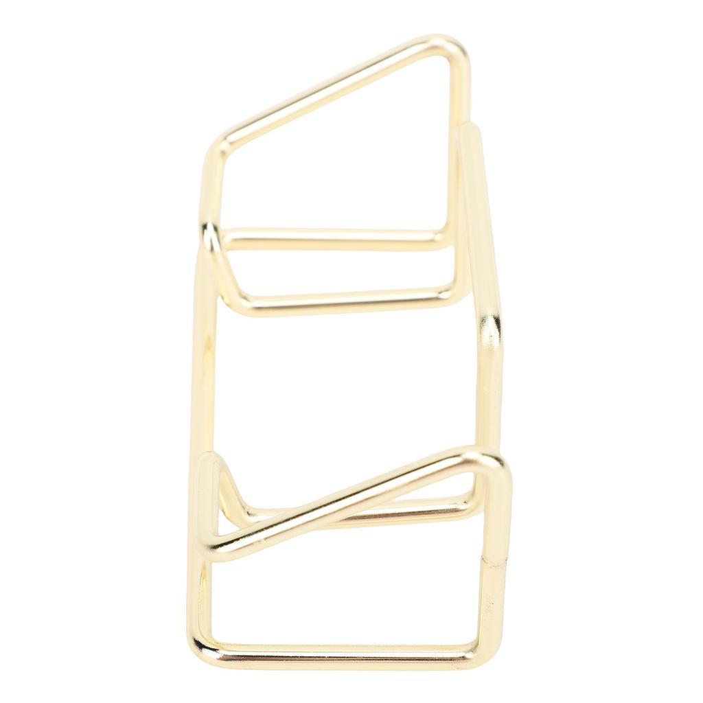 5PCS Business Card Holder Iron Slick Finish Multifunctional Business Card Holder Display for
