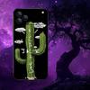 C-Cactus J-Jack Travis Scott Phone Case For iPhone 17,16,15,14,13,12,Pro,Max,Plus,E,SE4,Air,Mini Black Soft Box