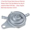 Motorcycle Gy6 50cc 150cc Fuel Port Pump 2 Fuel Port Pump for Valve Vacuum Petcock Easy To Install  Gy6 50cc 150cc Fuel