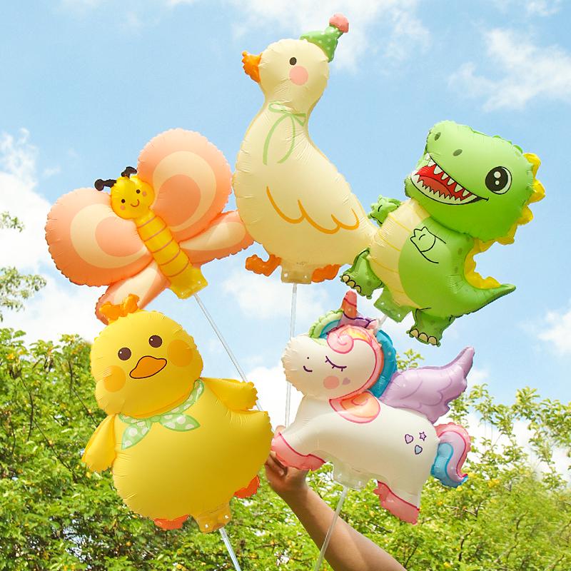 Matte Animal-Shaped Balloon Clips for Kindergarten Activity Decor