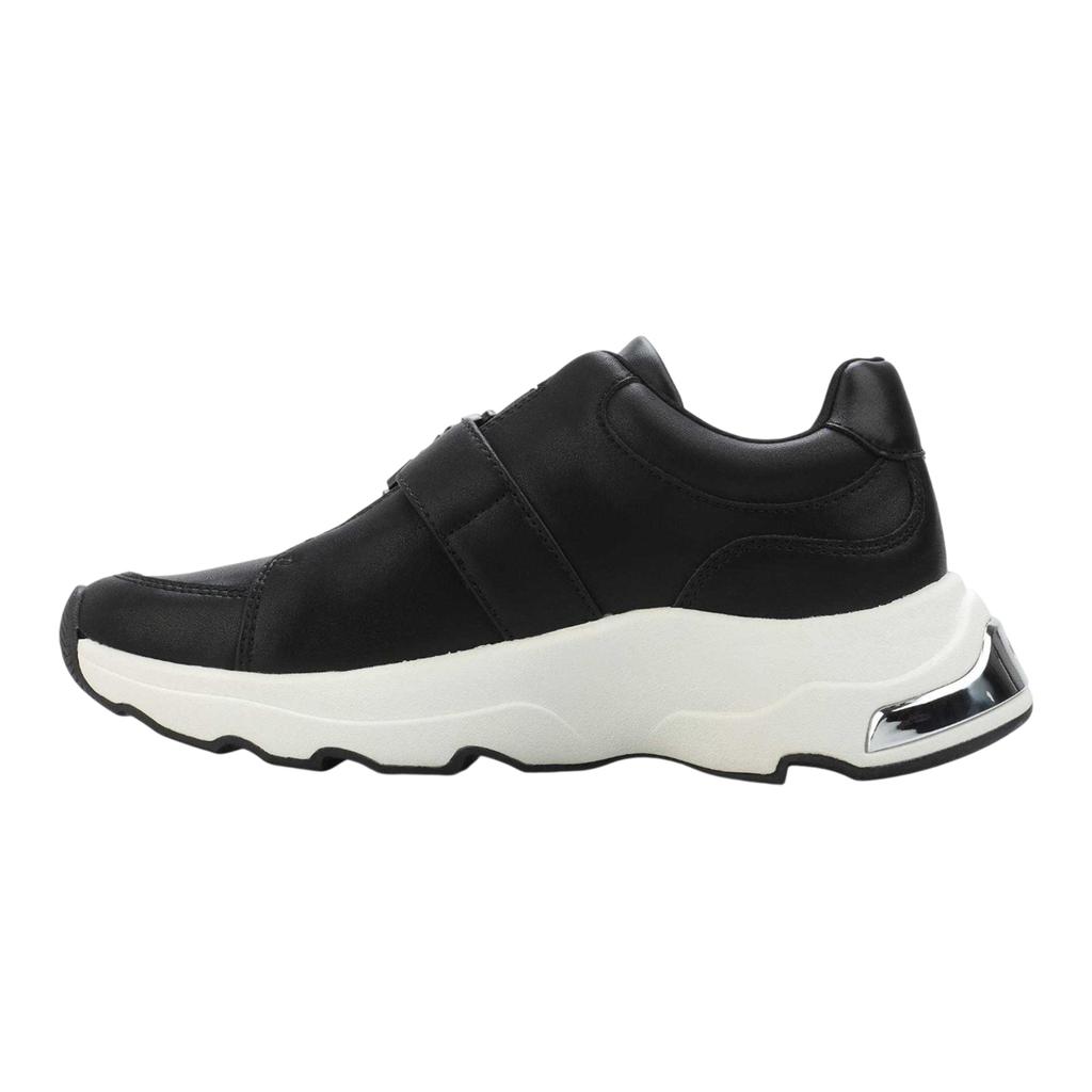 DKNY Damen Jendaya Leder Schnallen Sneaker